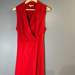 Red Wrap Dress